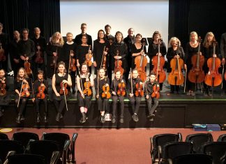 Epic orchestra performance