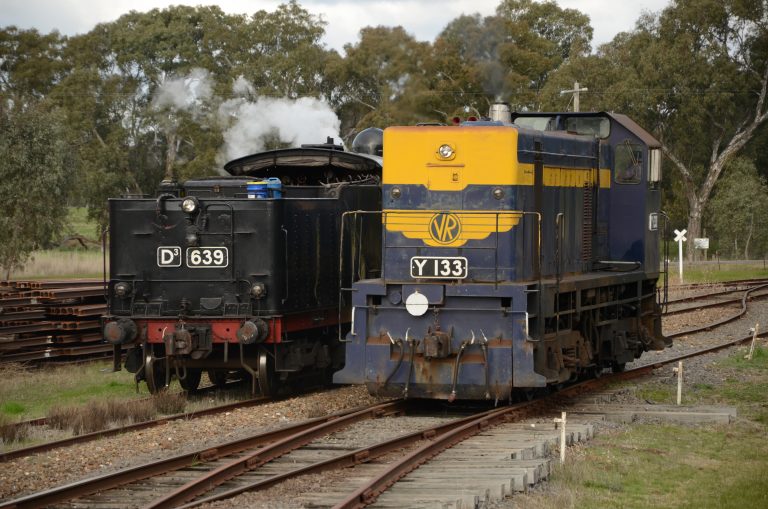 Near-miss scare on railway line