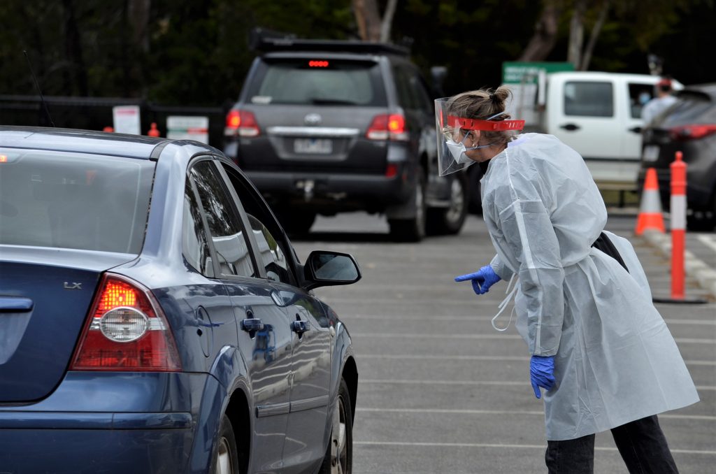 COVID test clinic shifts