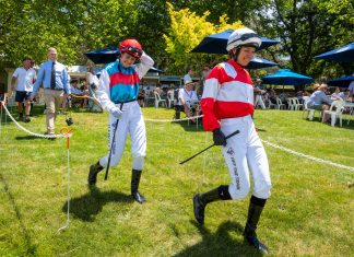 Photos from the New Year’s Day races at Hanging Rock