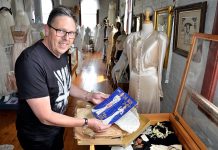 Tale of the silken ‘dumpster dress’