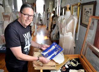 Tale of the silken ‘dumpster dress’