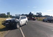 Cars towed after crash