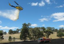 Flare-up reignites grassland blaze