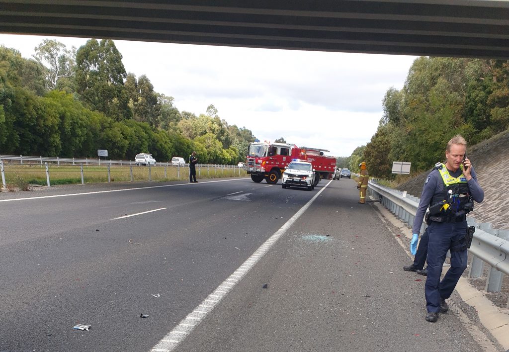Police plea after pile up