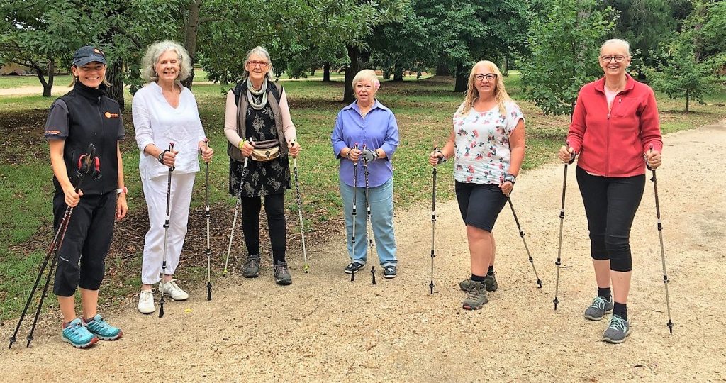 Nordic pole walking expands