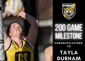 Tayla’s 200th – at last!