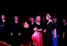 Triumphant return to the stage