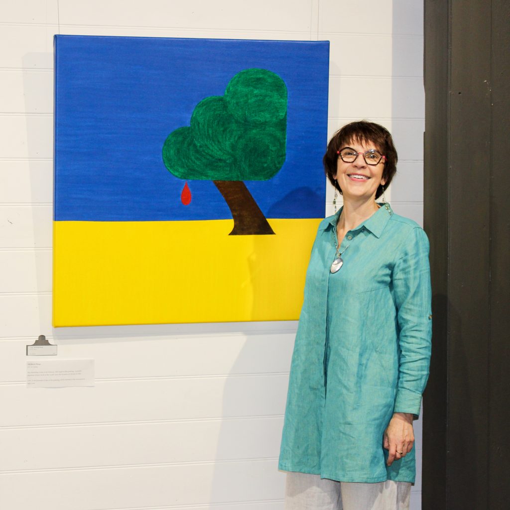 Artist fundraises to support Ukraine