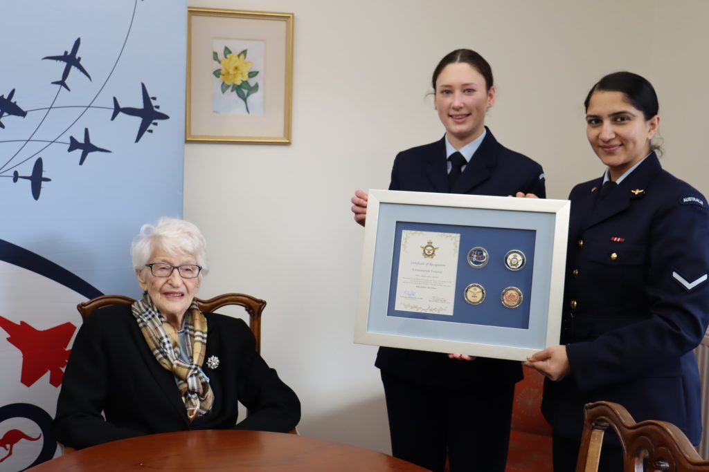 RAAF thanks for a centenarian veteran