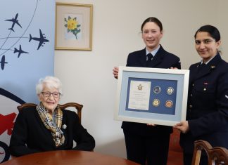 RAAF thanks for a centenarian veteran