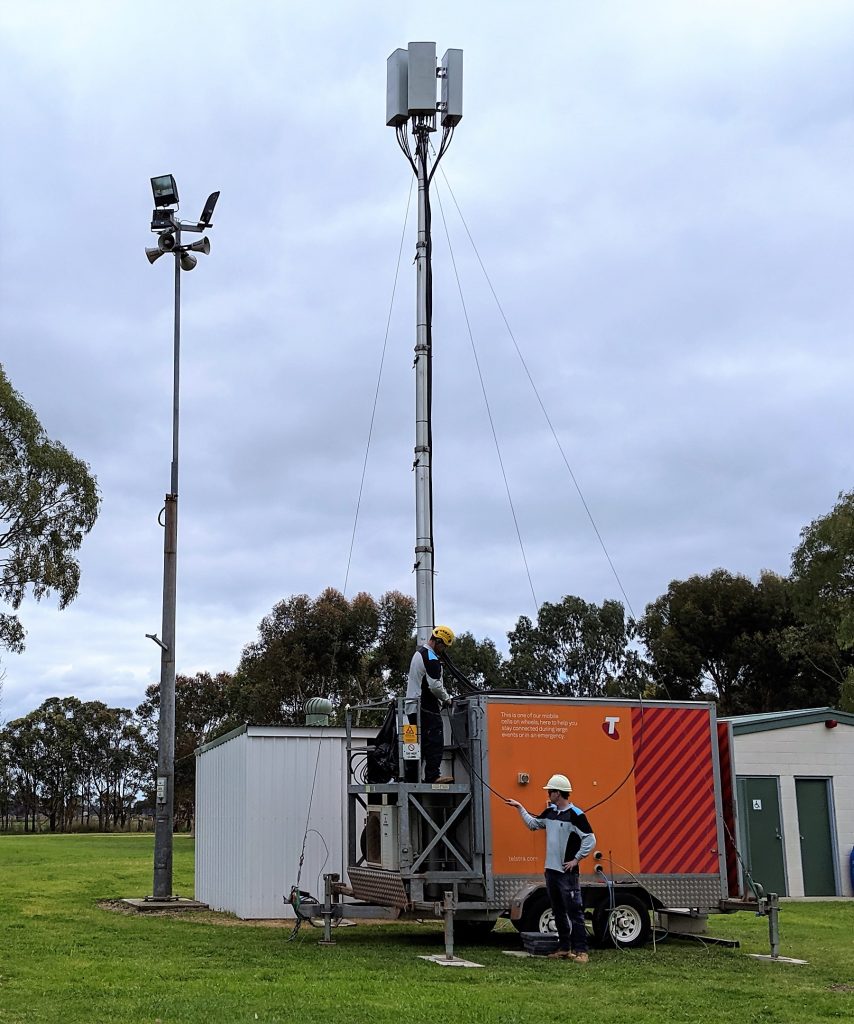 Mobile disruption for Riddells Creek