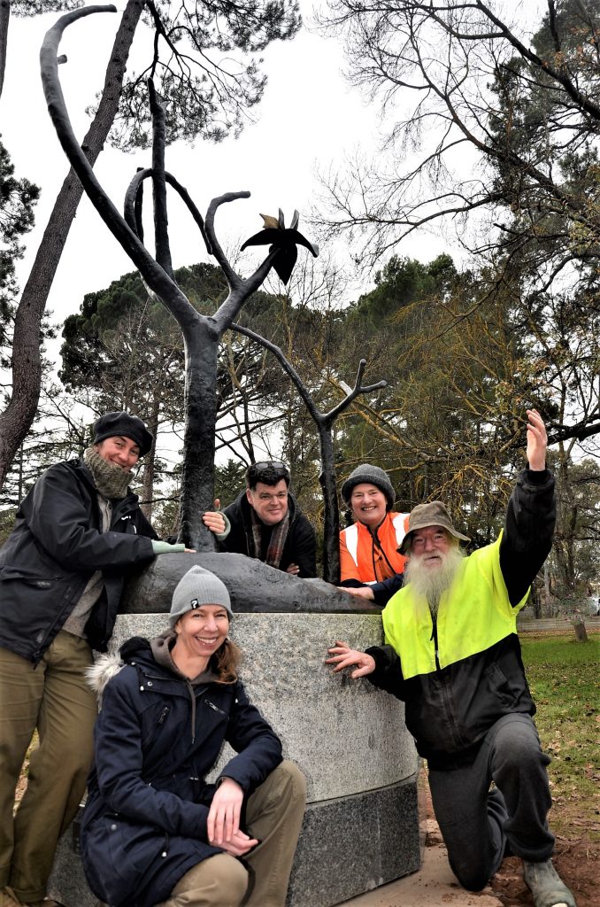 From gallery to garden