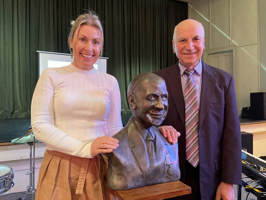 Bust of the late Felix Cappy unveiled