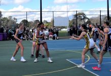 Hawks netballers in grand final