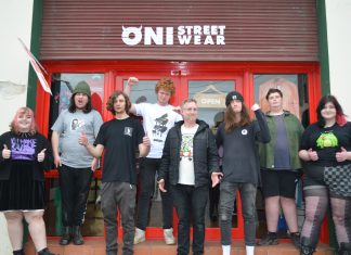 Young interns celebrate new designs