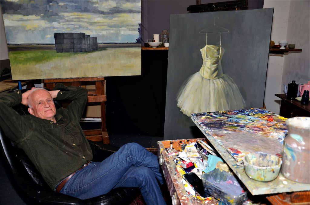 Big clouds and back roads