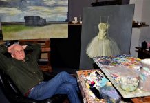 Big clouds and back roads