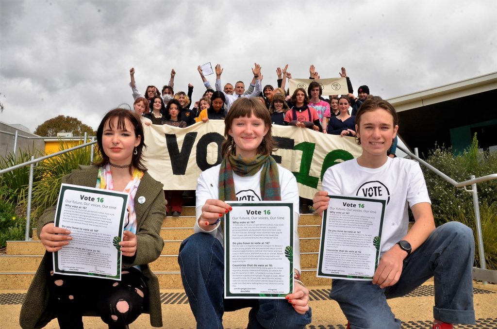 Teens want voice to Parliament