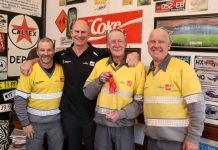 Dicko blushes with pink pride