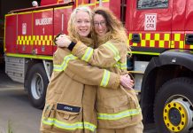 Malmsbury mother-daughter duo take on stair climb challenge