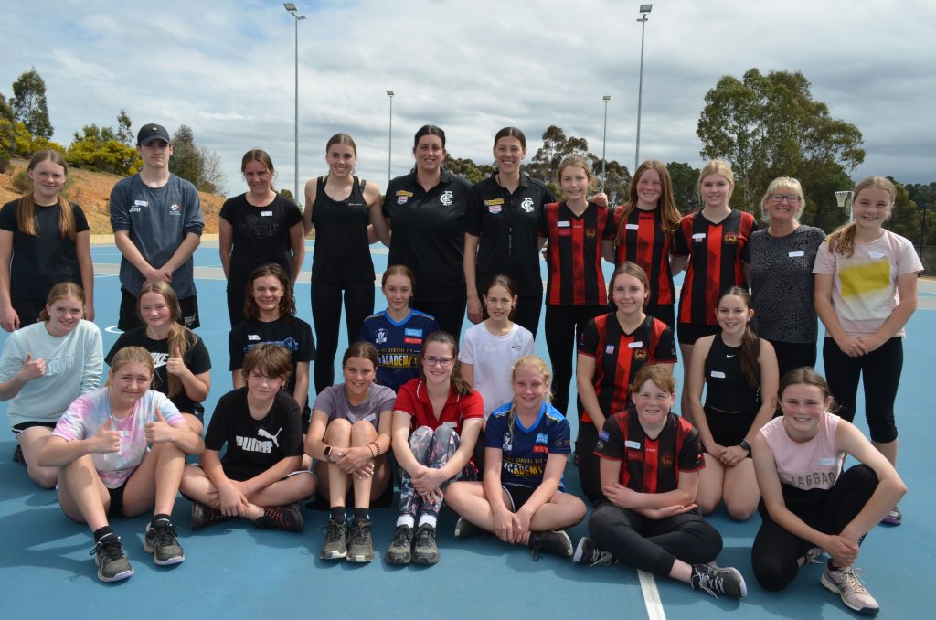 Netballers put through their paces
