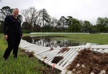 CLUB HOMELESS AFTER FLOOD
