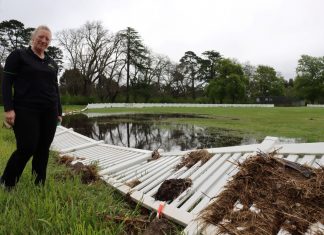 CLUB HOMELESS AFTER FLOOD