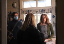 Magpie lands in Trentham