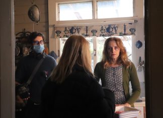 Magpie lands in Trentham