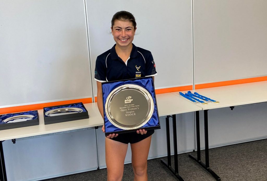 Tennis star’s step up