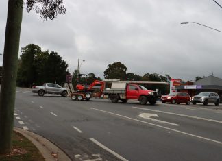 Intersection upgrade ahead