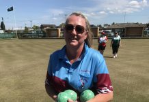 Amanda bitten by bowls bug
