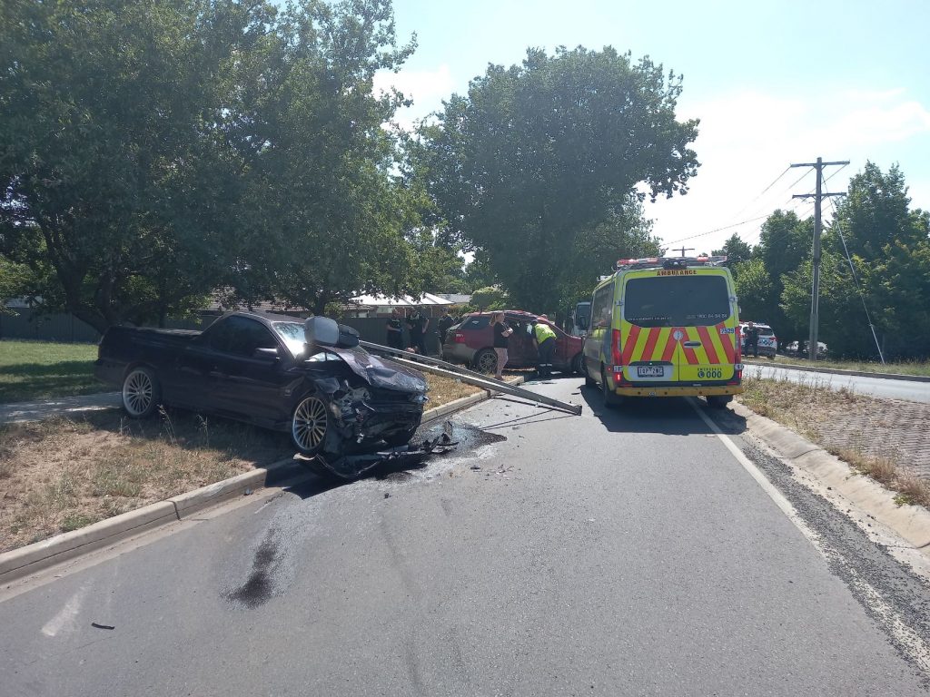 Major crash at Kyneton