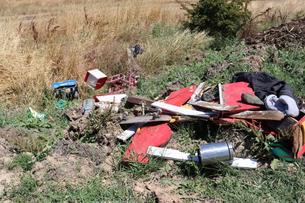 Rubbish dumped in Kyneton