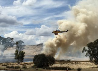 Grassfires pose threat
