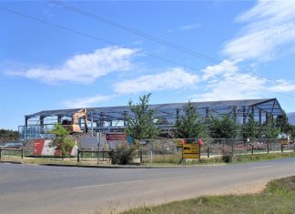 Sports precinct works on hold