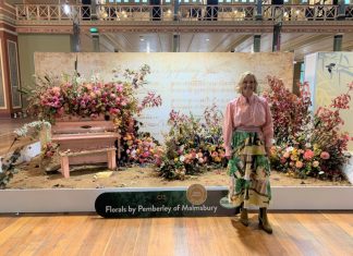 Gold for local florist