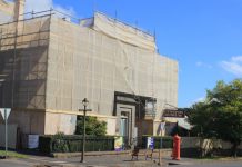 Restoration works begin