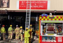 Restaurant owner suffers burns