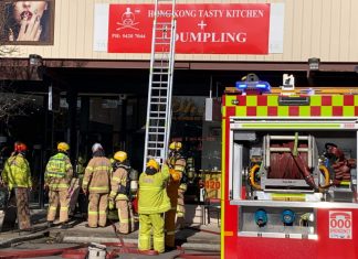 Restaurant owner suffers burns