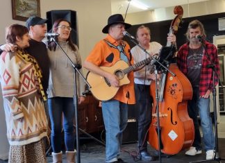 Stepping up to the mic