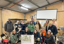 Interns create memorial garden