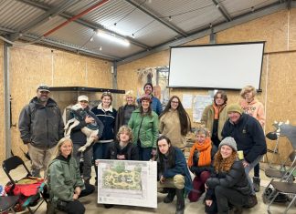 Interns create memorial garden