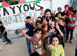 Skateboarding the globe