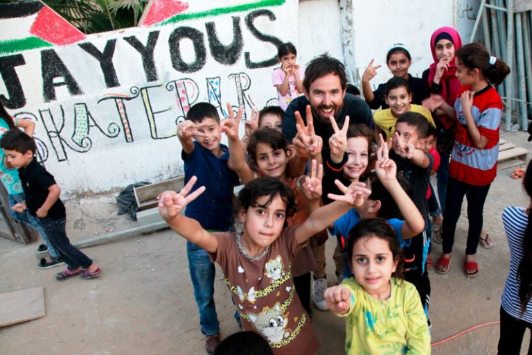 Skateboarding the globe