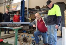 Men’s shed going well