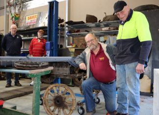 Men’s shed going well