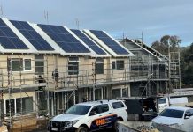 Eco village nears completion