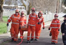 SES hits the training track